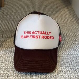 First Rodeo Trucker Hat